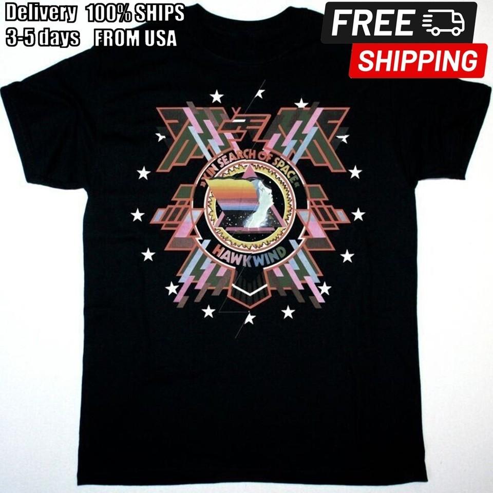 

HAWKWIND IN SEARCH OF SPACE NEW Shirt Gift fans Men S234XL C141 Unisex T-Shirt S