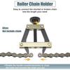 #25-60 Detacher Cutter Chain Roller Chain Breaker Puller Holder Tools Kit For Motorcycle Bicycle Go Kart ATV Chains Replacement