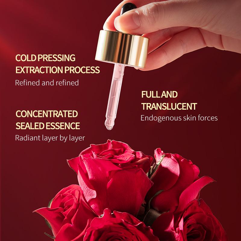 MERCILEN Double Rose Rejuvenating Essence Oil 30ml Moisturizing, Hydrating, Firming Skin Squalane Essential Oil