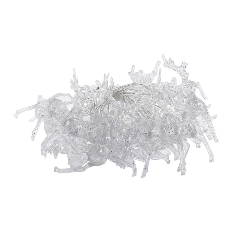 Reindeer LED Fairy Lights for Outdoor Tent & Holiday Decor