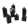 7-Piece Transparent Acrylic Jewelry Display Stands: Round & Square
