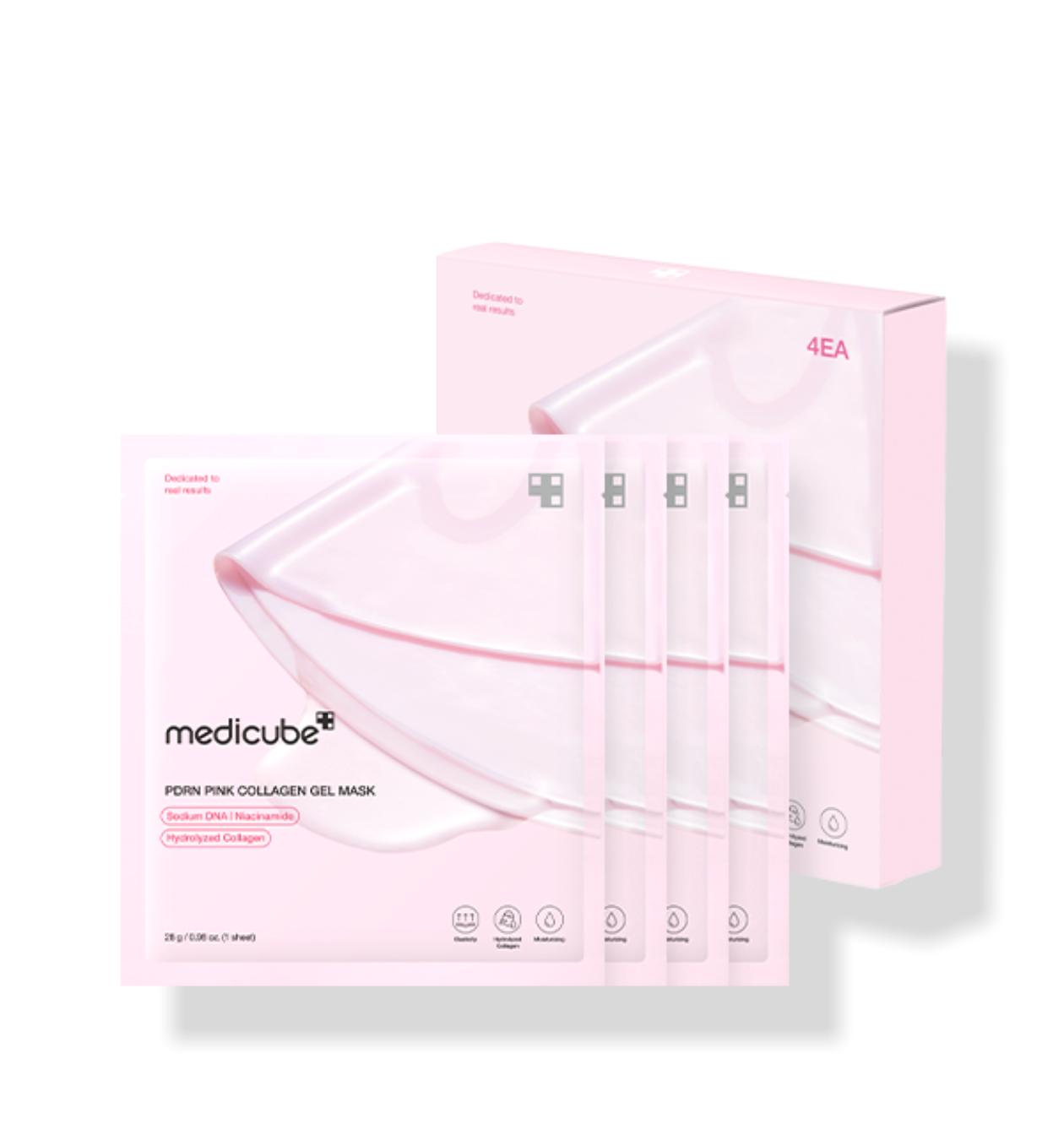 MEDICUBE PDRN Pink Collagen Gel Mask (4 sheets)