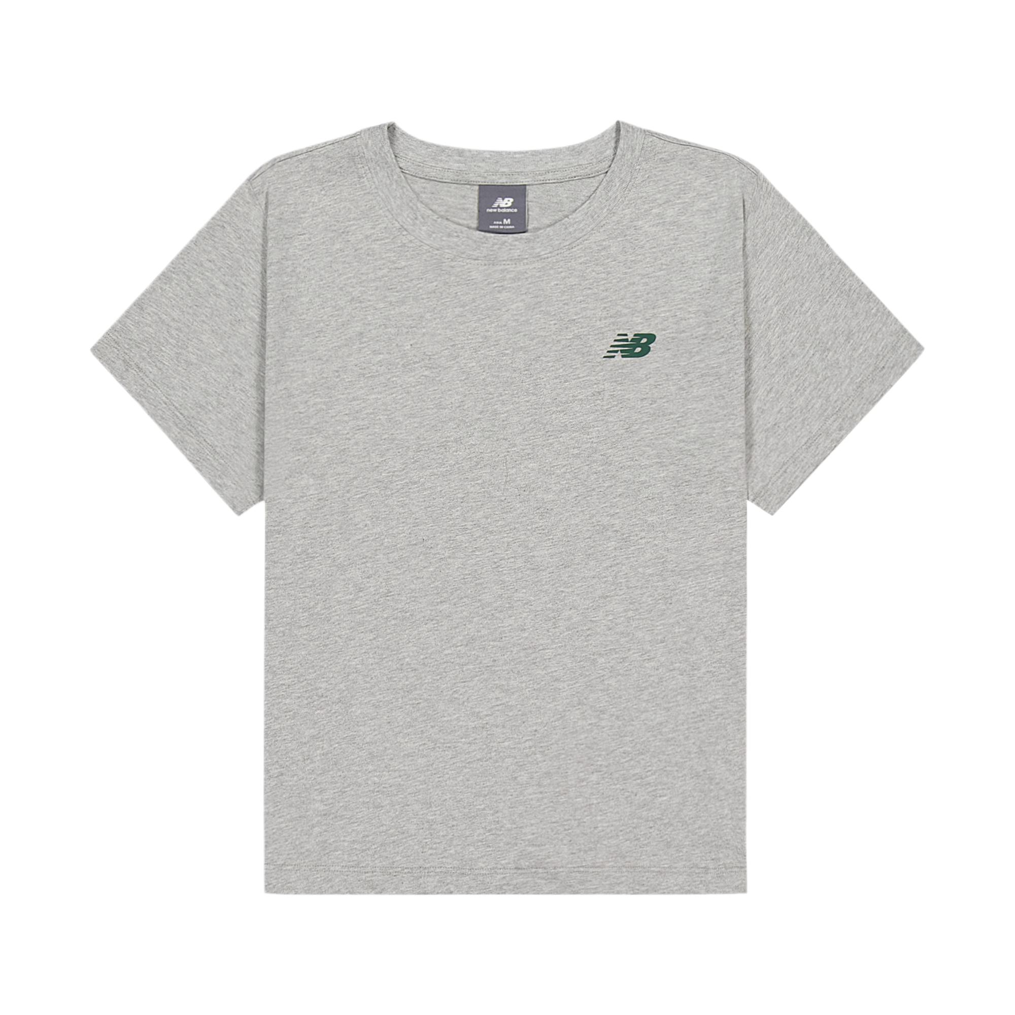 New Balance Regular T Shirt Women s Gray AWT52385-GHM L