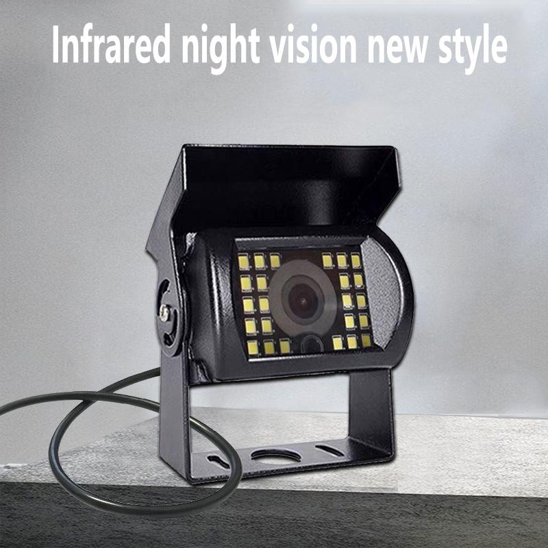 Parking CCD HD Rear View Camera For Truck Trailer Pickups RV Backup Heavy Duty 18 LED IR Night Vision Waterproof Vehicle