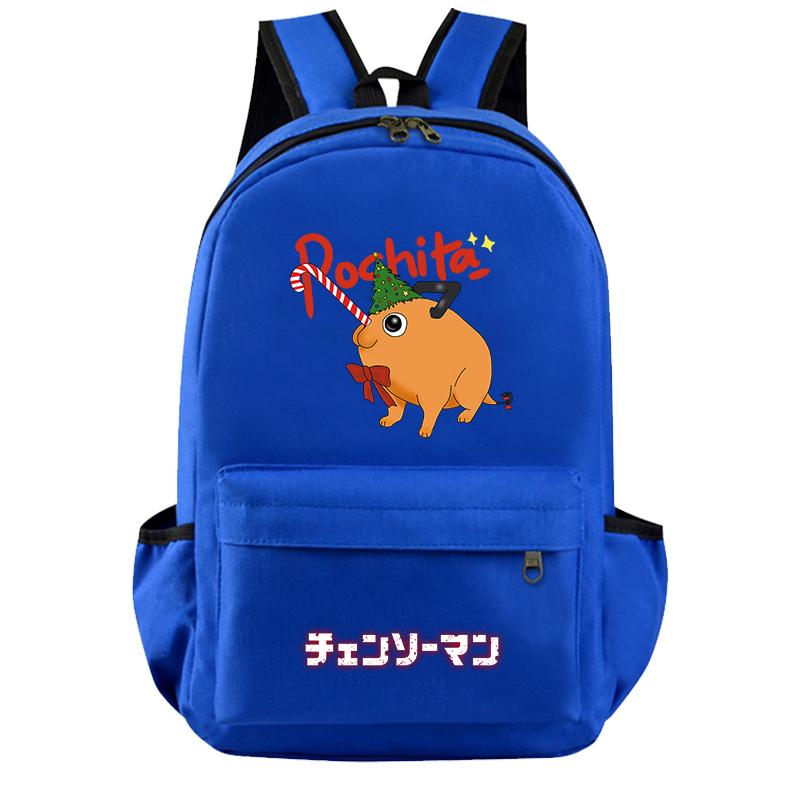 Anime Chainsaw Man Rucksack für Jungen Mädchen Hildren Zurück zur Schule Schultasche Student Kawaii Rucksack Luffy Nami Lysop Leichte Taschen