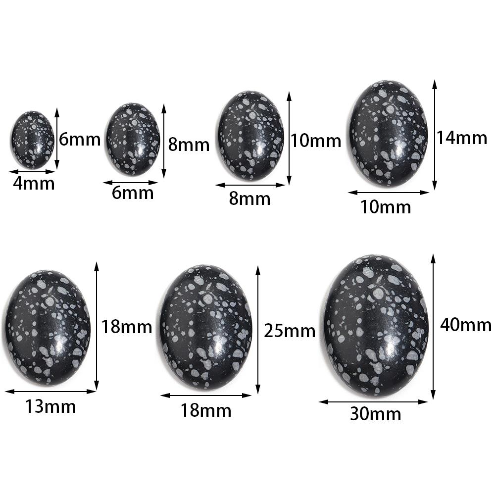 2-10pcs Multisize Natural Stone Cabochons Oval Gemstone Cabochon Cameo For Jewelry Making DIY Charms Necklace Rings Accessories