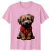 Puppy Dog In Hoodie Animals Dogs Unisexs TShirt Unisexs Tee Graphic Unisex Top