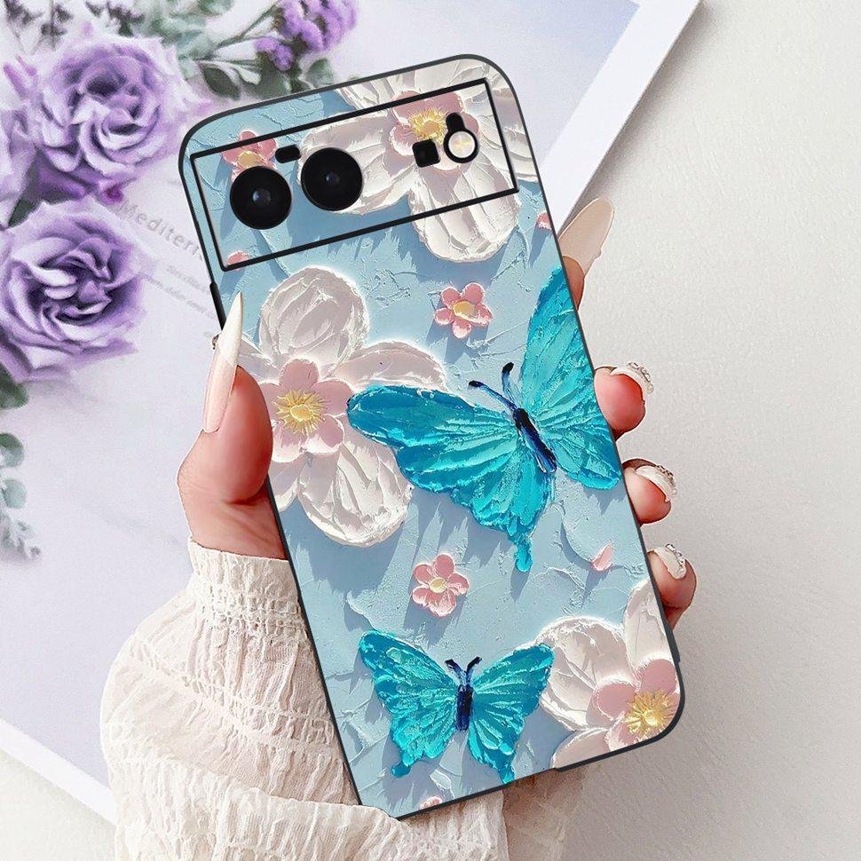 Für Google Pixel 6 Hülle Niedliche Tiere Weiches Silikon Handyhüllen Für Google Pixel 6 Pixel6 Hülle Ultra-dünne TPU Rückseite Gehäuse
