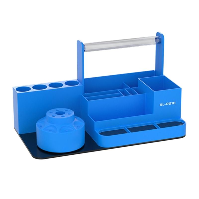 

Screwdriver Organizers,Screwdriver Holder Hand Tool Organizers and Storage Rack Rotating Classified Stand for Workshop синій