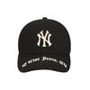 MLB Cotton Baseball Caps CPKP Unisex Black/Beige Fashion 32CPKP941