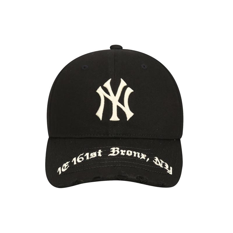 MLB Cotton Baseball Caps CPKP Unisex Black/Beige Fashion 32CPKP941