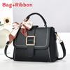 Pu Small Bucket Bag With Colorblock Design And Zipper Closure For Daily Use