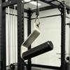 Solid L Shaped Cable Machine Handle Knurled Heavy Duty Pulldown Attachment for