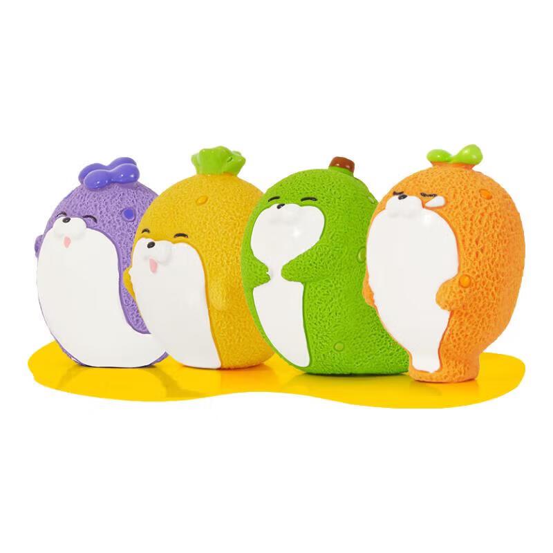 EETOYS Market Leader Leopard Party Squeaky Latex Dog Toy Set