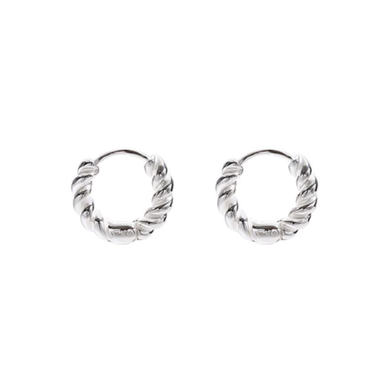 verte [925 silver] Deux.silver.195 / bout earring (silver)