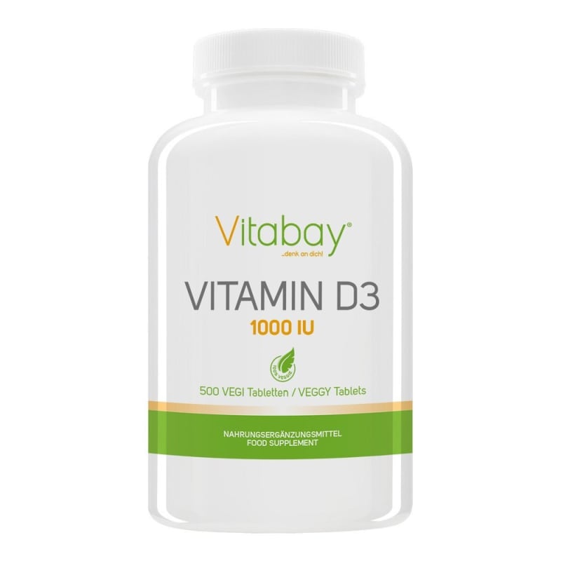 

Vitabay Vitamin D3 1000 IU 500 Tablets