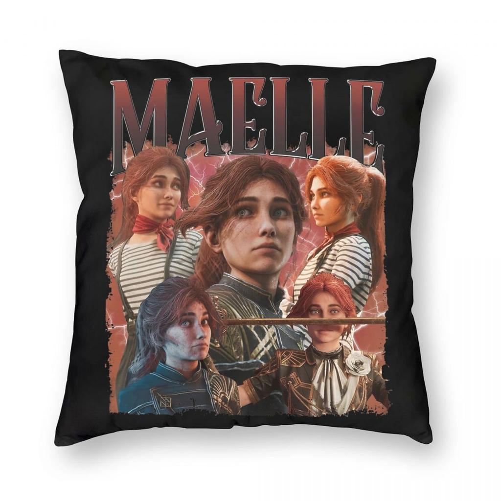 Clair Obscur Expedition 33 Girl In Sci Fi Pillowcase Soft Polyester Cushion Cover Decor Pillow Case Cover Home Wholesale 40X40cm