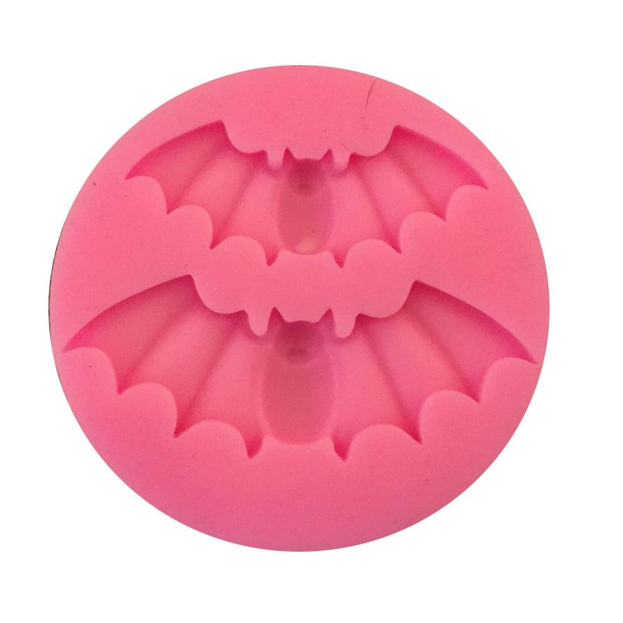 Halloween Molds Fondant Cream Chocolate Silicone Molds Hand Skeleton Spider Bats Pumpkin Owls Clay For Kitchen Baking