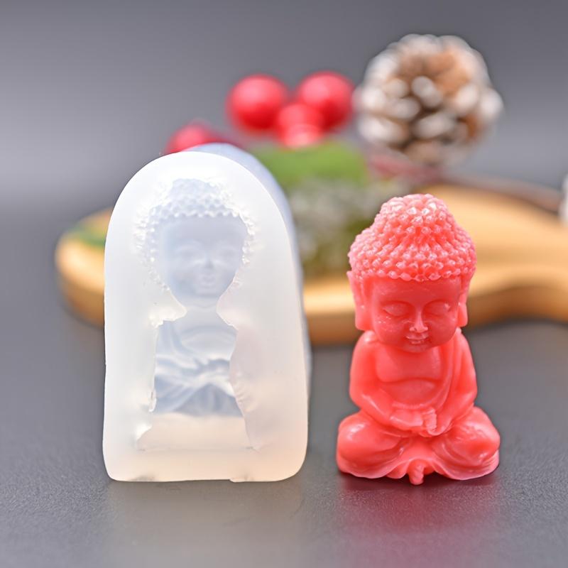 Silicone Mold in The Shape of A Seated Statue