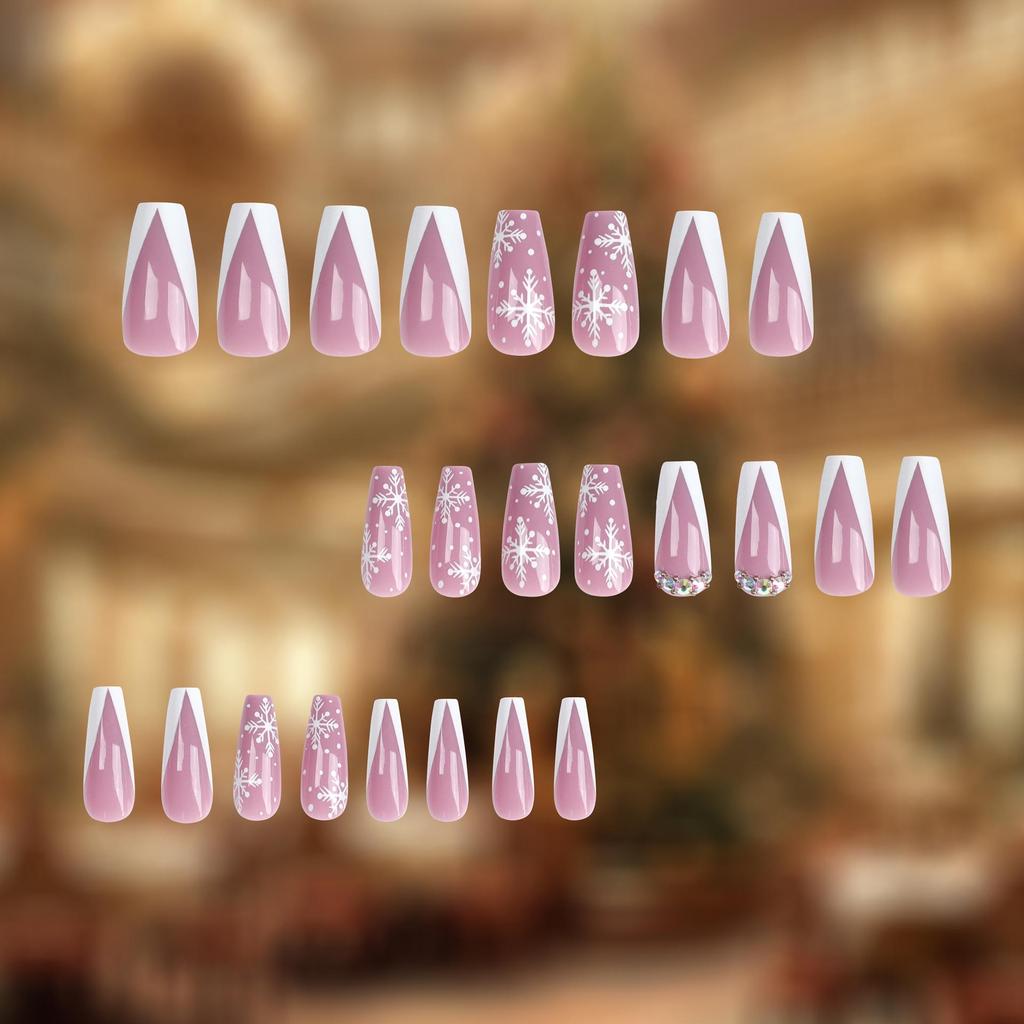 Christmas Element Nail Art Stickers and Wearable Tips