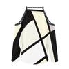 Women's Fashion Casual Temperament Round Neck Off-shoulder Irregular Color Long Sleeve T-shirt Top