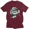Shark Great White Shark TShirt Pure Cotton Tee Tops Streetwear O Neck Animal Lover Tshirts Casual Short Sleeve Clothing