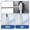 Double Head Hinge Gap Adjusting Tool Labor Saving Repair Wrench for Door Cabinet Furniture Home Use with Round Bolt Hand Tools