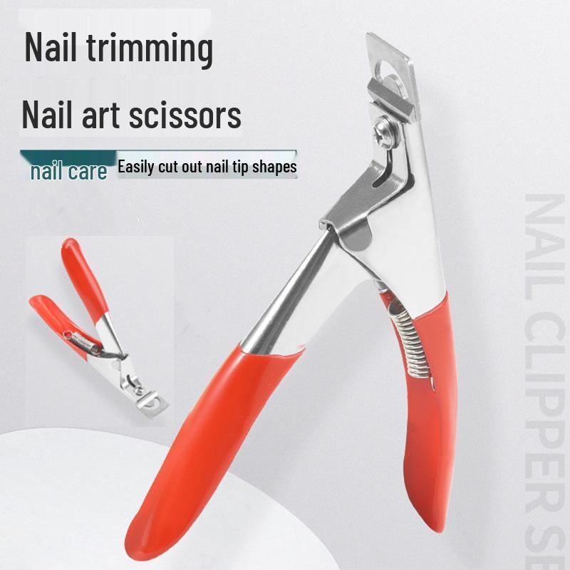 U-Shaped Stainless Steel Nail Clipper for Manicure and Gel Extension