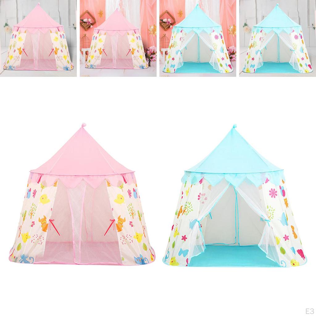 Children Play Tent Multifunctional Pretend Cottage Kids Playhouse for Party Outdoor