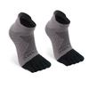 1/4/6 PAIRS COOLMAX Sports Socks Breathable Elastic 5 Toes Sports Socks Quick Drying Wicking Moisture Athletic Running Socks