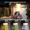 Three-Color Solar Induction Wall Light: Waterproof Indoor/Outdoor Garden & Courtyard Lighting