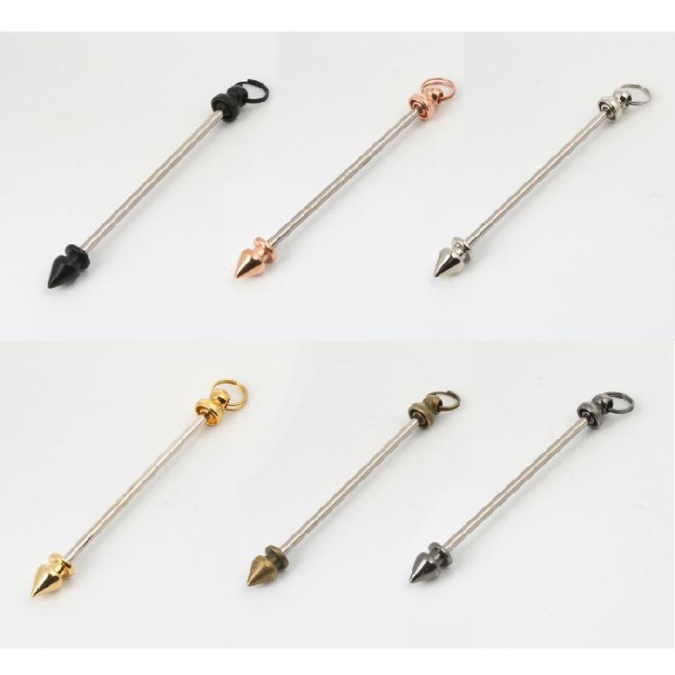 30Pcs Stylish Rod Pendants Metal Jewelry Supplies Jewelry Craft Metal Stick Pendants for Custom Necklaces and Earrings