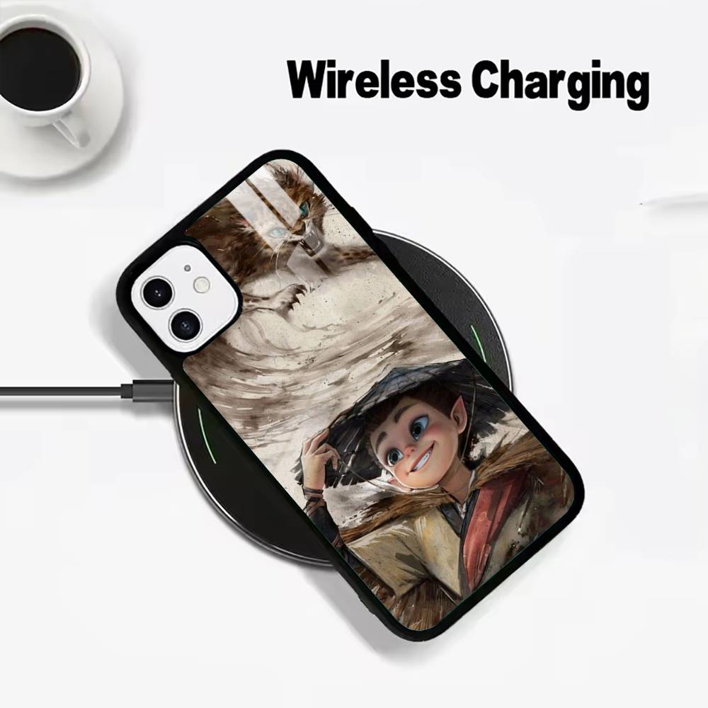 H-O-T-Ne-zha For IPhone17 16 15 14 13 12 11 Plus Pro Max Plus Wireless Charger Phone Case