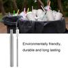 Retractable Stainless Steel Reusable Straw Kit(Gold Aluminum Case  Straw + Brush   Carabiner )