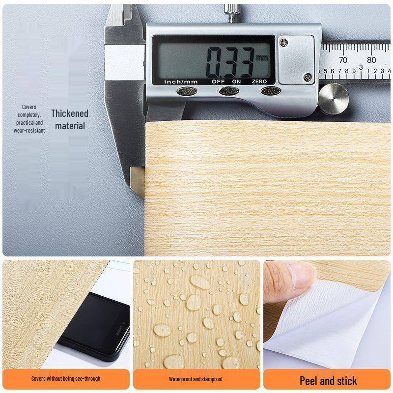 Self-Adhesive Wood Grain Door Frame Repair Trim Strip