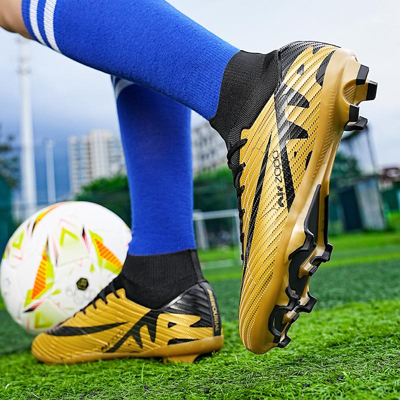 Hochwertige Herren Fußballschuhe Society Outdoor TF/FG Original Fußballstiefel Damen Nocken Rasen Sportbeständige Fußballschuhe
