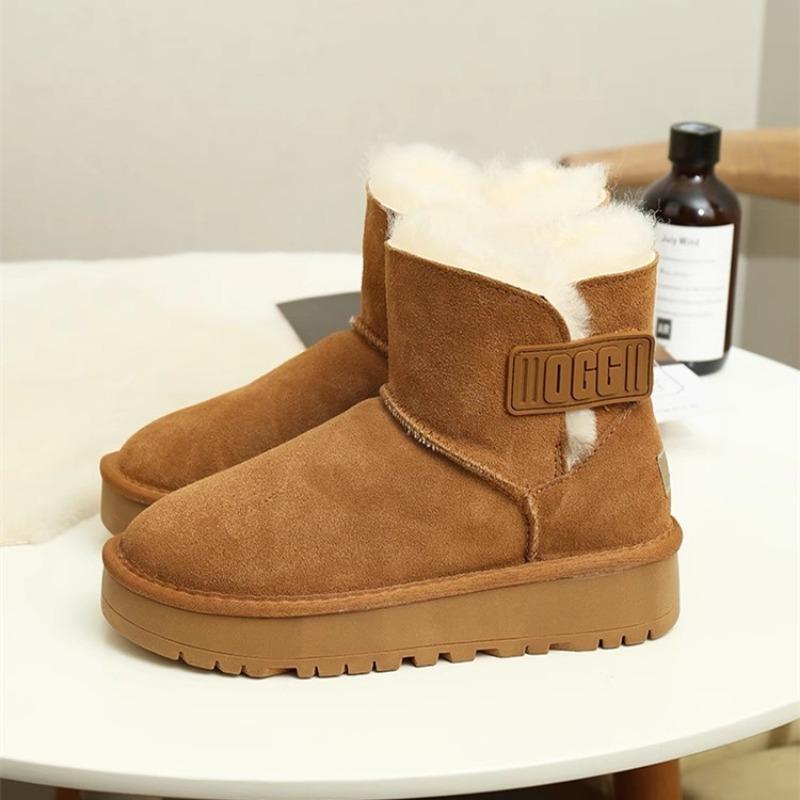 

thick-soled snow boots women s new winter velvet thickened thick-soled warm high-top cotton shoes non-slip women s shoes 35 малиновый