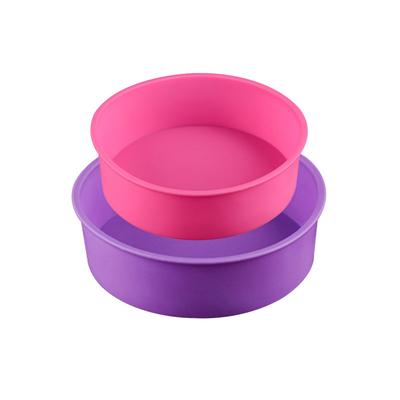 6/8 Zoll Runde Silikon Kuchenform Antihaft Kuchenbackform Tablett Wiederverwendbare Gebäckform Backwerkzeuge Küchenzubehör