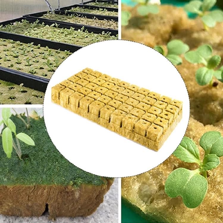 Professional Rock Wool Block Set for Hydroponic Farming and Gardening Applications