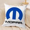 Klassische MMopar Kissenbezüge Kurzer Plüsch Beidseitiger Druck Quadratische Dekokissen für Sofa Zuhause