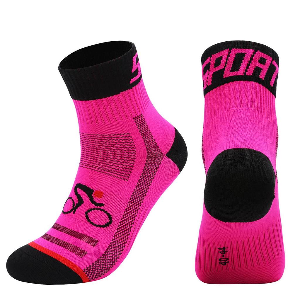 Four Seasons Universal Professional Cycling Socks Breathable Bike Socks Running Marathon Outdoor Basketball Fitness Sports Socks