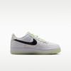 Kids' Sneakers Nike Air Force 1 Low GS 'Photon Dust Black Barely Volt'