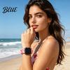 Cute Print Watch Strap Elastic Scrunchie Band Scrunch Fabric Stretchy