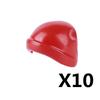 MOC Figure Soldato Città Casco Blocchi da Costruzione Accessori Cappellino da Baseball Sci Cappello da Strega Cowboy Ufficiale USA Bandito Mattoncino Giocattolo Regalo J022
