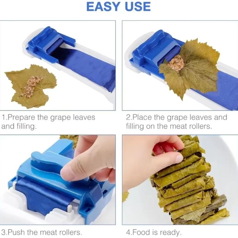 Set of 3 Spring Roll Maker Tool Food Grade Plastic Wrapper For Homemade Wrap And Vegetable Meat Rolls Easy Operation