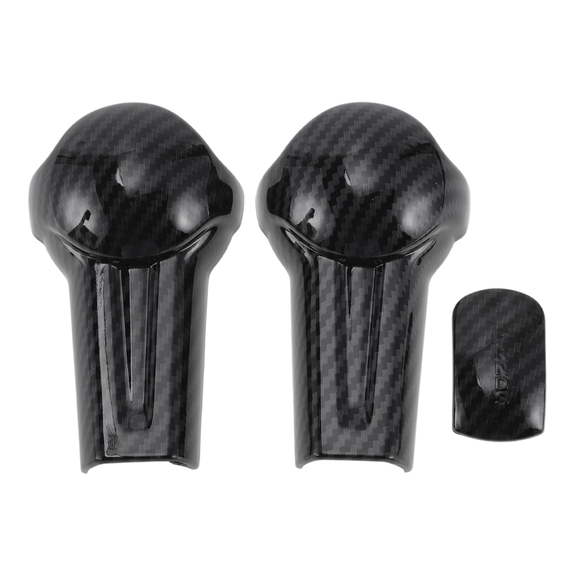 

TUCKBOLD Декоративная накладка на ручку переключения передач для Ford Mustang, накладка для отделки консоли, наклейка для стайлинга, черная из углеродного волокна с клейкой основой, 1 комплект 2015-2023,