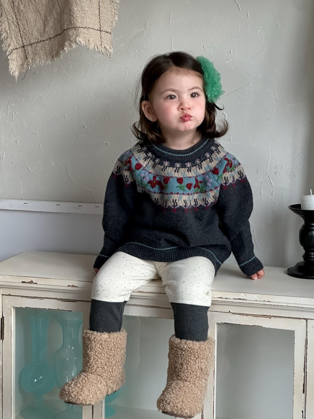 Девочки зимние утепленные леггинсы новые зимние детские штаны детская одежда девочки флисовые леггинсы 73CM