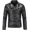 Toamnă și Iarnă Catifea Nouă Modă Casual Jachetă Slim Fit pentru Bărbați Jachetă din Piele PU pentru Motocicliști Top Versatil