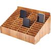 Detachable Phone Storage Box 12/24/36/48Grid Card Holder Rack  for Office Student Use