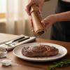 Adjustable Particle Size Pepper Grinder Ceramic Core Pepper Grinding Bottle Seasoning Bottle  Steak